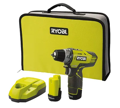 Аккумуляторная дрель-шуруповерт,12В RYOBI R12DD-LL13S