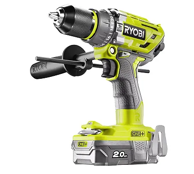 Аккумуляторная дрель-шуруповерт, ударная, ONE+,18В, кейс RYOBI R18PD7-220B