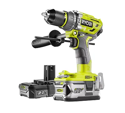 Аккумуляторная дрель-шуруповерт, ударная, ONE+,18В RYOBI R18PD7-252S