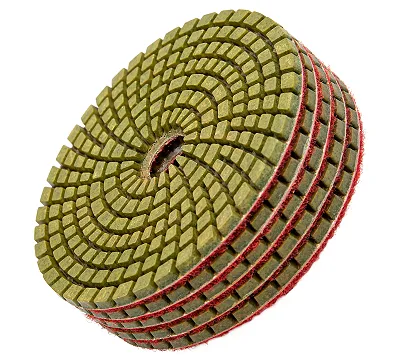 Алмазный гибкий шлифовальный круг,100 мм, P50, мокрое шлифование, 5 шт. Matrix