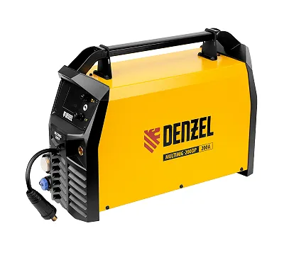 Аппарат инвертор. полуавтомат. сварки MultiMIG-200DP Synergy Double Pulse, 200 А, ПВ 80% Denzel
