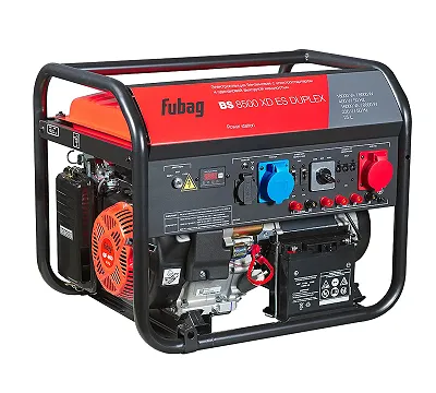 Бензогенератор BS 8500 XD ES Duplex, 8,0 кВт FUBAG 641090