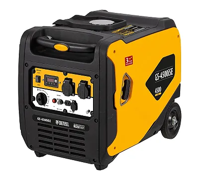 Бензогенератор GS-4500iSE, 4,5 кВт, инверторный, с электростартером DENZEL 94714