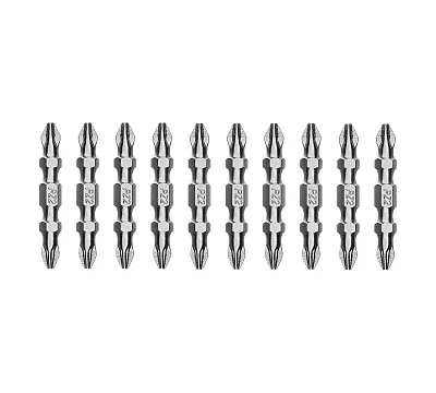 Бита двухстор., PH2-PZ2х45 мм, сталь S2, 10 шт. Gross