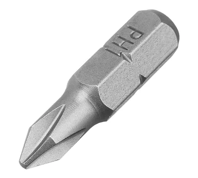 Бита PH1 x 25, сталь CrMo, 5 шт. Сибртех