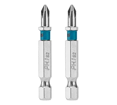 Бита PH1х50 мм, сталь S2, шестигр., 2 шт. Gross