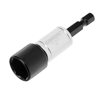 Бита с торцевой головкой, магнит. Nut-Driver, 13 мм, S2 Gross