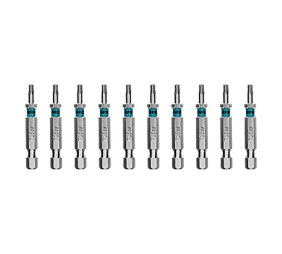 Бита Torx 15х50 мм, сталь S2, шестигр., 10 шт. Gross