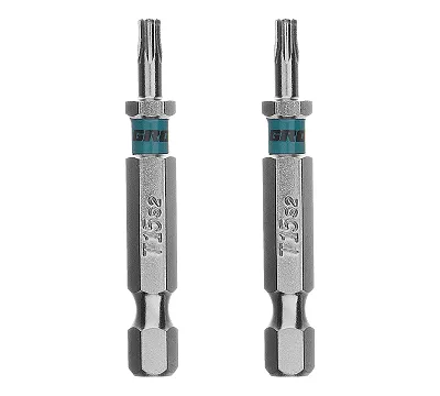 Бита Torx 15х50 мм, сталь S2, шестигр., 2 шт. Gross