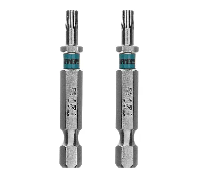 Бита Torx 20х50 мм, сталь S2, шестигр., 2 шт. Gross