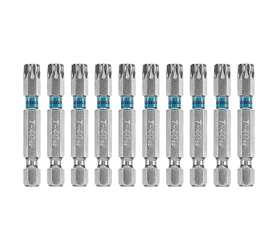 Бита Torx 40 х 50, сталь S2, 10 шт. Gross