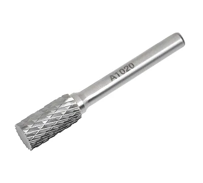 Борфреза A102008, хв-8мм, цилиндрическая, двойная насечка ВК8 SDW TOOLS