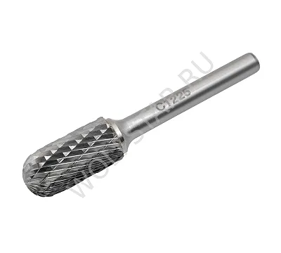 Борфреза C122506, сфероцилиндрическая, двойная насечка ВК8 SDW TOOLS