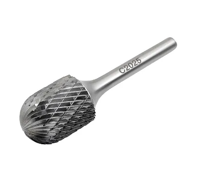 Борфреза C202508, хв-8мм, сфероцилиндрическая, двойная насечка ВК8 SDW TOOLS