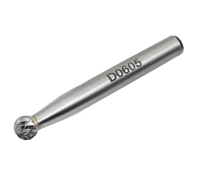 Борфреза D060506, сферическая, двойная насечка ВК8 SDW TOOLS