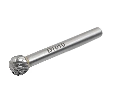 Борфреза D101008, хв-8мм, сферическая, двойная насечка ВК8 SDW TOOLS