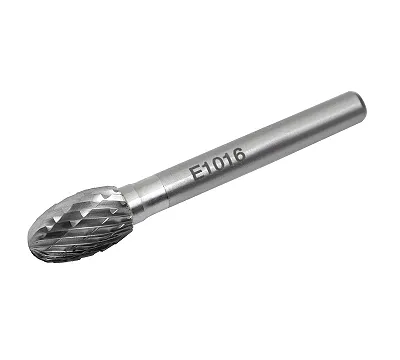 Борфреза E101608, хв-8мм, овальная, двойная насечка ВК8 SDW TOOLS