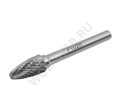 Борфреза F102006, сфероконическая, двойная насечка ВК8 SDW TOOLS