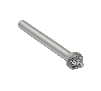 Борфреза K100506, коническая 90°, двойная насечка ТОЧИНТЕХ