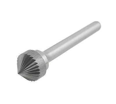 Борфреза K140606, коническая 90°, двойная насечка ВК8 SDW TOOLS