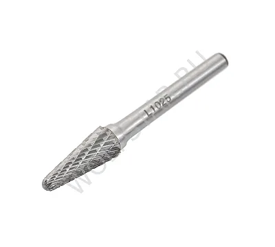 Борфреза L102506, коническая с закругленным концом, двойная насечка ВК8 SDW TOOLS