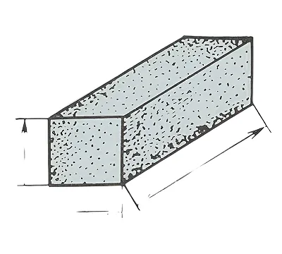 Брусок шлифовальный 10х10х150 63С 10СМ1 (GC F120 K)