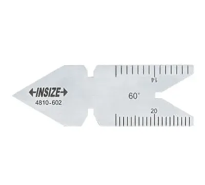 Шаблон резьбовой W 55° 14/20TPI-24/32TPI погрешность ±30 мин INSIZE 4810-55