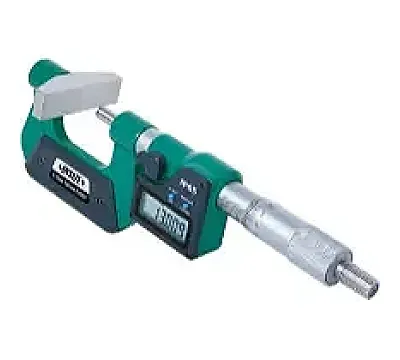 Микрометр МКЦ- 25 диап 0- 25мм/0-1" дел 0.001мм/0.00005" IP65 с увеличенной пяткой INSIZE 3534-25A