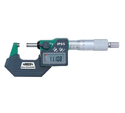 Микрометр МКЦ- 100 диап 75-100мм/3-4" дел 0.001мм/0.00005" IP65 Вывод данных да INSIZE 3101-100A
