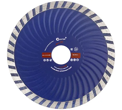 Диск отрезной алмазный турбо волна Cutop Profi, 125 x 2,3 x 8,0 x 22,2 мм