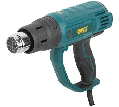Фен технический 2000 Вт; 350/600 °C; 300/500 л/мин; рез. накл.; коробка FIT