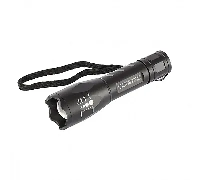 Фонарь, 3 W CREE Led 3 W, зум, 3 режима 100 %-50 %-строб, ремешок, 160 Лм, 200 м, 3 х ААА Stern