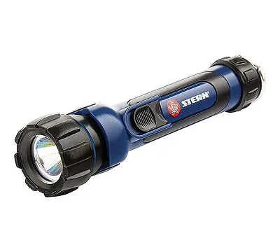 Фонарик светодиодный, противоударный, влагозащищенный, 1 яркий Led, 2 х АА Stern