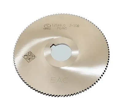 Фреза 125x4,0x27 Р6М5 тип 1 z=108 CNIC