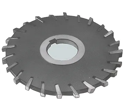 Фреза дисковая 3-х сторонняя 200x25x50, z=24 Р6М5 с впрессованными ножами