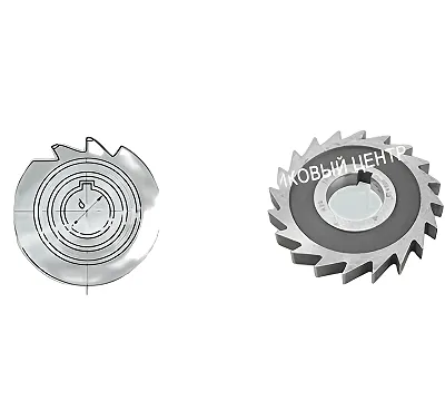 Фреза дисковая пазовая 100х10х32 А11Р3М3Ф2, Z =20