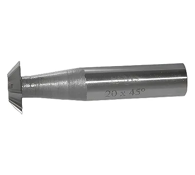 Фреза для пазов "ласточкин хвост" ц/х 20,0x63x5,0x12x45° Р6АМ5 CNIC