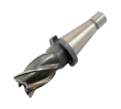 Фреза концевая d45,0x63x198 к/х Р18 z=4 хвостовик с конусом 7:24- 40