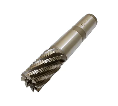 Фреза концевая обдирочная к/х d56,0х75х233 к/х Р6АМ5 Z=8 КМ5 DIN845-B обдирочная со стружколомом CNIC