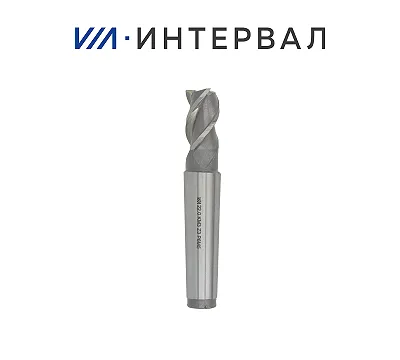 Фреза концевая к/х 12х26х111 z=3 КМ2 Р6М5 ГОСТ 32831-2014 (17026) INTERVAL