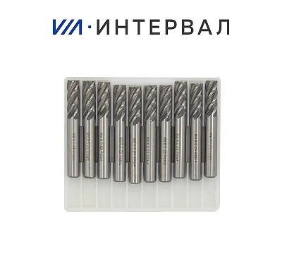 Фреза концевая ц/х 14x26x83 z=5 Р6М5 ГОСТ 32831-2014 (17025) INTERVAL