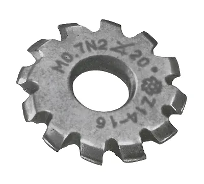 Фреза m 0,5 №4 31х13х3,2мм Р6М5 20 град Z=12