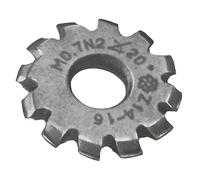 Фреза m 3,5 №2 80x27x13,0 Р6М5 20° z=12