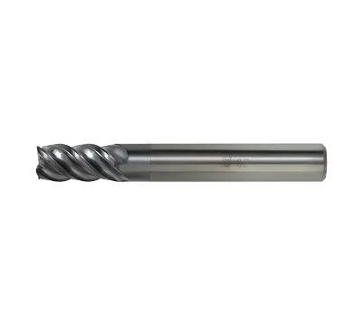 Фреза с перем.спиралью 6*6*12*50*R0.3 HRC60 LATUMA ц/х, К44 цельная PANDA CNC