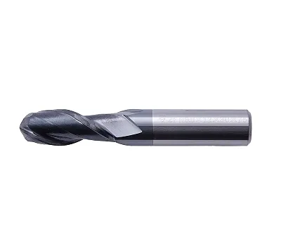 Фреза сферическая 12*12*30*75 2F HRC45 AlTiN ц/х, К40 цельная PANDA CNC
