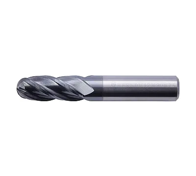 Фреза сферическая 12*12*30*75 4F HRC45 AlTiN ц/х, К40 цельная PANDA CNC