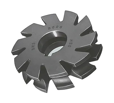 Фреза вогнутая 50x10x22 R2,5 Р6М5 z=12 тип 2