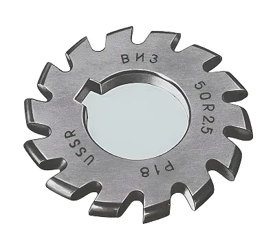 Фреза выпуклая 63x5x22 R2,5 Р6М5 z=10