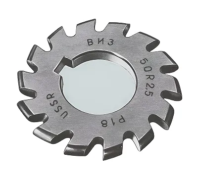 Фреза выпуклая 80x8x27 R4,0 Р6М5 z=10