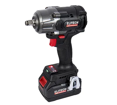Гайковерт аккумуляторный ударный 1/2", 850Нм, 20 В, кейс ELITECH HD CW 2009SL (E2201.059.01)